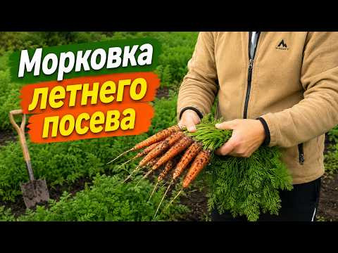 Морковь летнего посева за месяц до уборки- немного подкопали посмотреть. Морковь летнего посева за месяц до уборки- немного подкопали посмотреть.