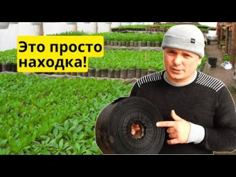 Лучший стаканчик для рассады- 5 000 штук в одной руке!