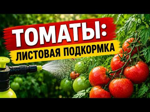 Обязательная подкормка томатов по листу каждые 10–14 дней. Поднимаем урожай. Обязательная подкормка томатов по листу каждые 10–14 дней. Поднимаем урожай.