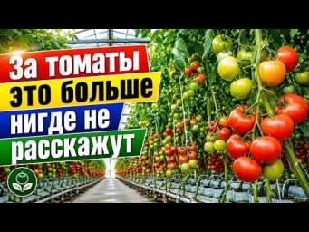 Высокорослые томаты в теплице: агроном показал и объяснил все важные нюансы!